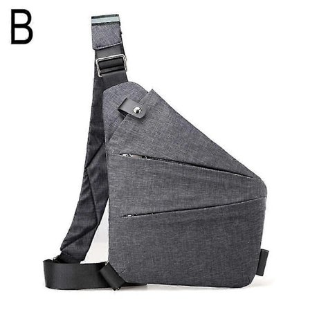 Tyverisikker reiseveske Tyverisikker veske Ultratynn skulderveske Skråveske for reise - Perfekt