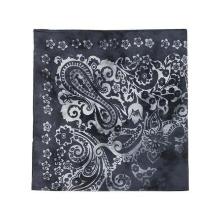 Destin, Silky Scarves Zwart, Heren, Maat:ONE Size