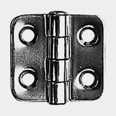 Charnière de trappe Plastimo, 40 x 38 mm, 270, acier inoxydable