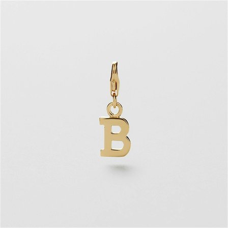 B Letter Charm