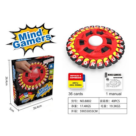 26-tangenters Crazy Letter Board Spel Familj Skrivbordspussel Skivspel Barnleksak