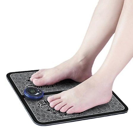 Mordely Ems Foot Massager Elektrisk Fotmassage Pad Stimulator Massager