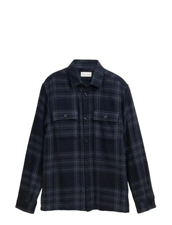 Tom Tailor | Knit-Look Checked Overshirt | XXL