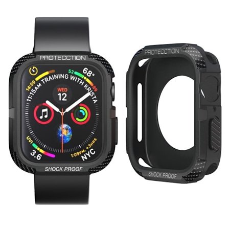 Apple Watch (45 mm) TPU-skal - Svart