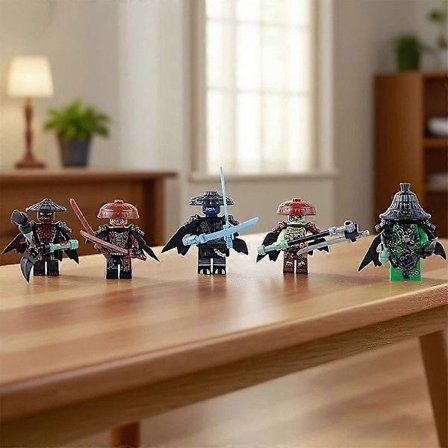 5 stk. Nin Jago Forbidden Five Minifigur Byggesæt Legetøjsfigurer Børnegave