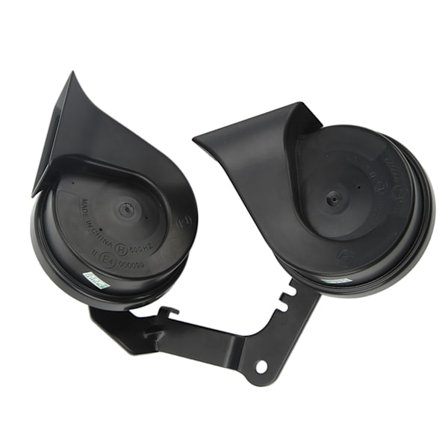 Bilsnäcka Horn med Fäste 1622755 00 B Hög Låg Ton Svart Ersättning För Tesla MODEL Y 2020‐2023