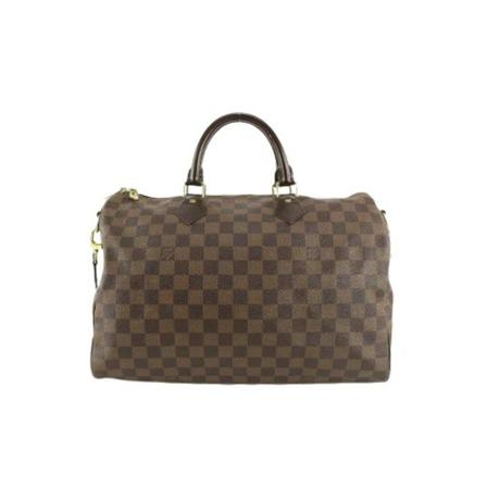 Louis Vuitton Vintage, Pre-owned Canvas louis-vuitton-bags Bruin, Dames, Maat:ONE Size
