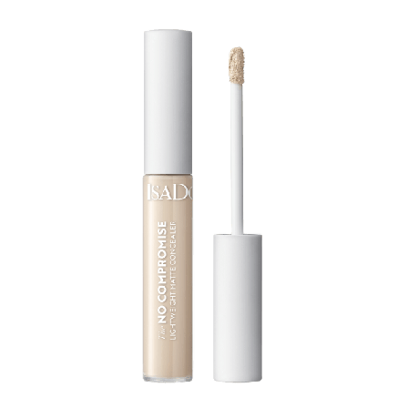 IsaDora No Compromise Lightweight Matte Concealer Unisex Beige 10 ML