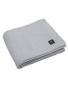 Överkast Rasmus Grå - 150x260 cm - Recycled by Wille