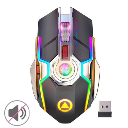 Professionell Trådlös Laddningsbar Gamingmus