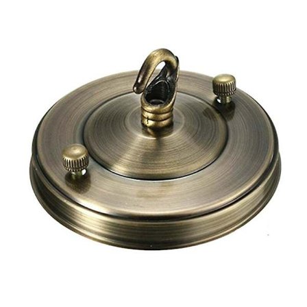 Vintage-kattotuki Koukku Levy Pidike Kattokruunu Lamppu Valo Asennus Katto 2kplBY