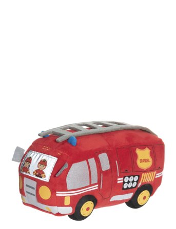 Firebrigade Truck With Detachable Ladder Red Teddykompaniet