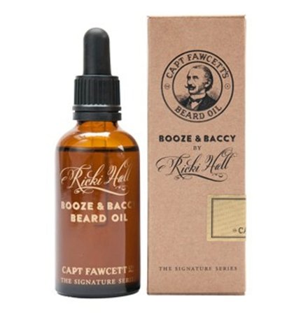 Captain Fawcett Ricki Hall's Booze & Baccy Beard Oil 50 ml, Mænd, Skægpleje, Skægolie