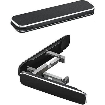 Phone Stand, Multi-Angle Aluminum Cell Phone Stand Mount (Adjustable Angle) (Vertical and Horizontal)