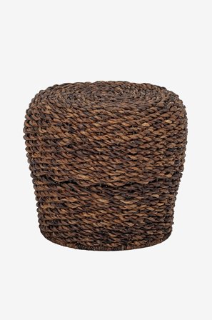 Bloomingville - Puf Tasse - Brun - Skamler - Fra Homeroom