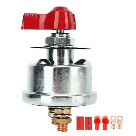 300A Batterifrånkopplingsbrytare 12V till 48V Väderbeständig för ATV Släpvagn Terrängfordon Husbilar Lastbilar Tunga Marinebåtar