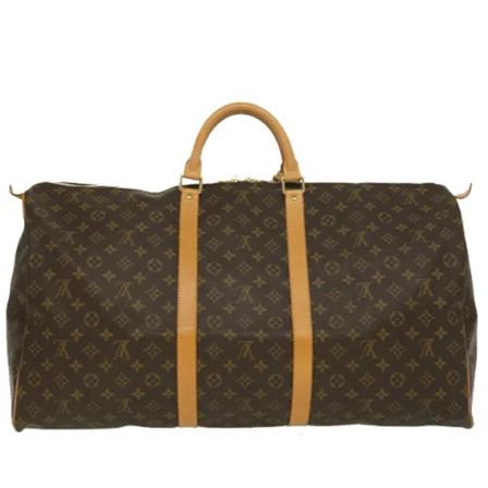 Louis Vuitton Vintage, Pre-Owned Keepall Bag Bruin, Dames, Maat:ONE Size