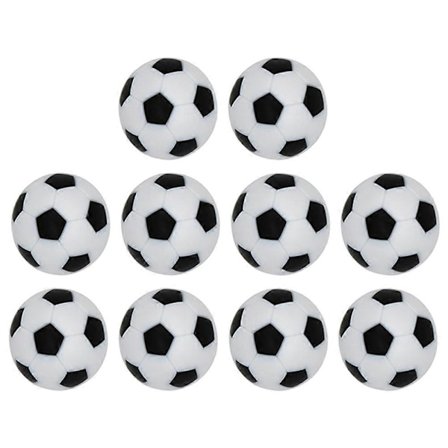 10 stk. Fodbolde Resin Bold Bordfodbold Bolde Bordfodbold Udskiftningsrekvisitter