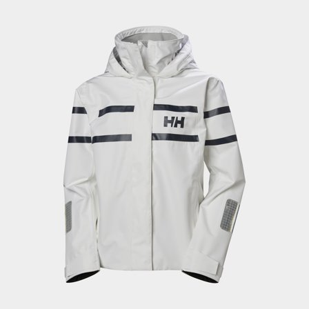 Sailing jacket Helly Hansen Salt Inshore, White, women's, Medium