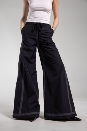 Karla Trousers Tape Black