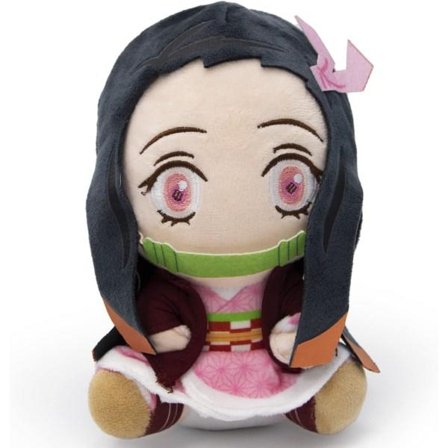 7,4" Demon Plysch Slayer Nezuko Plysch Doll Anime Demon Slayer Fyllda Plyschleksaker Kimetsu No Yaiba Chibi för barn, släkt, vän Födelsedagspresent