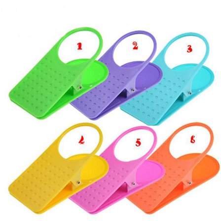 6PCS Kopphållare, Skrivbordskopphållare för Bord, Flaska, Kaffe