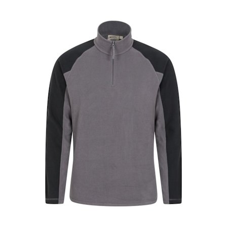 Mountain Warehouse Ashbourne II Fleece Tröja med Halv Dragkedja Herr XXS Da