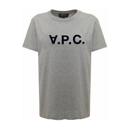 A.p.c., T-Shirts Grijs, Dames, Maat:S