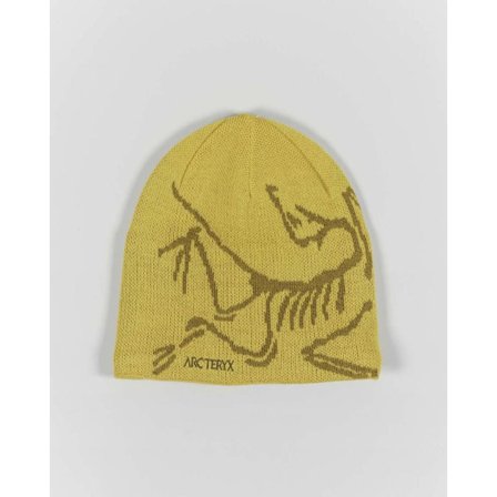 Arc'teryx Bird Head Toque -pipo, keltainen merinovillainen neulottu talvipipo, unisex