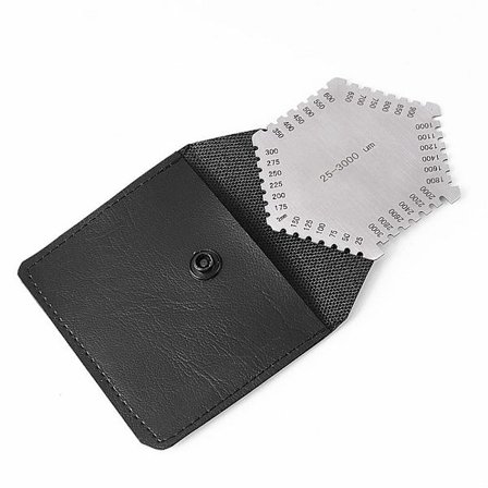 Våd Kam Våd Film Tykkelsesmåler Rustfrit Stål Høj Præci, ZQKLA