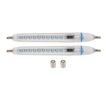 Vanntett LED undervanns fiskelys tiltrekker fisk med blinkende blått lys