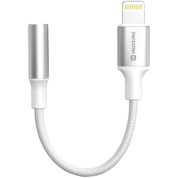 Audio Adapter Lightning Swissten Vit 3,5mm