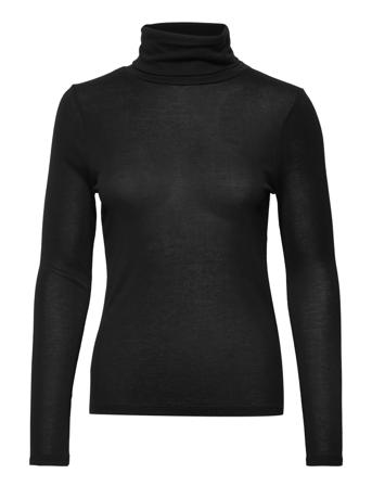 Remi Top T-shirts & Tops Long-sleeved Svart House Of Dagmar