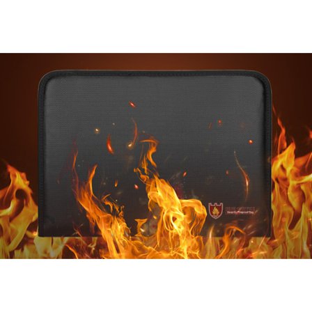 Brannsikker og vanntett filmappe med 12 lommer