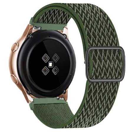 20 mm 22 mm band för Samsung Galaxy Watch 4/classic/3/5/ pro/active 2 Gear S3 Elastisk nylon Huawei Watch Gt 2 2e 3 Pro Strap