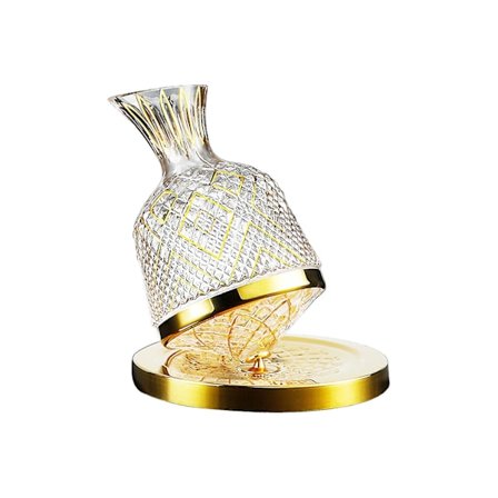 Punaviinilasi Juomaväline Pyörivä Dekantteri Tyylikäs Henkilökohtainen Kotibaarin Sisustukseen Luova 20 X 20 X 21cm Työkalu KXR