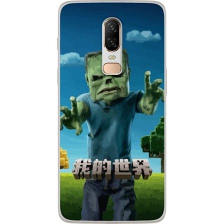 Kompatibelt Mobilskal till OnePlus OnePlus 6 A Minecraft Movie