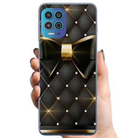 Motorola Moto G100 Tpu Mobilskal Gyllene Rosett