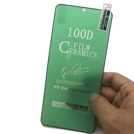 2-PACK Keramiskt Skärmskydd HD 0,3mm Samsung Galaxy S21 Plus