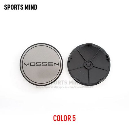 4 STK./parti 10 FARVER 68MM VOSSEN Bilhjul Center Nav Kapsler Bil Emblem Badge Logo Hjul Center Kapsel mærkat bildekoration