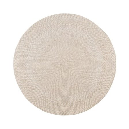 Pyöreä matto 180 cm beige - CODDY