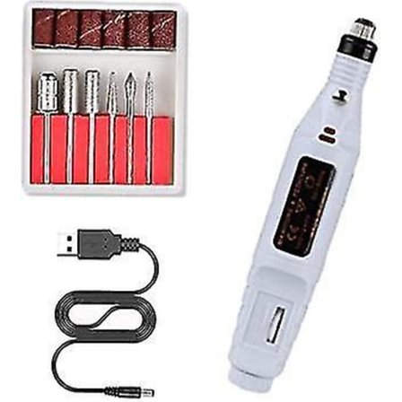 Elektrisk Neglefil Manicure Pedicure 15000rpm Boremaskine