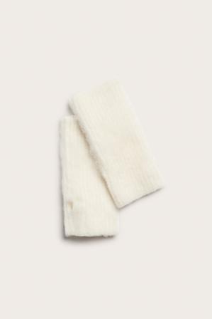 Handledsvärmare i ullmix | Offwhite | Dam | Kappahl