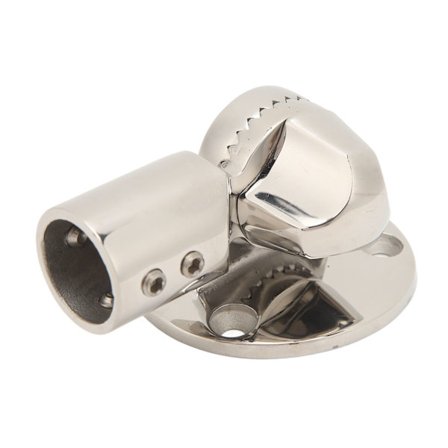 Veneen antennin kiinnitys ruostumaton teräs 180 asteen säädettävä räikkäkisko kiinnitys putken pidike merelle jahdille laivalle RV