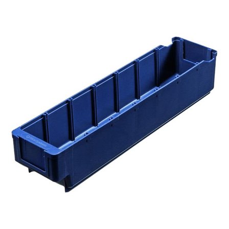 Schoeller Allibert ARCA 4532 Lagerboks blå 400x94x80 mm, Garasjeinnredning & oppbevaring