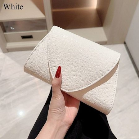 Aftonväskor Paljetter Clutch VIT