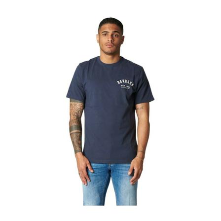 Barbour T-Shirt Blå, Herre T-shirts