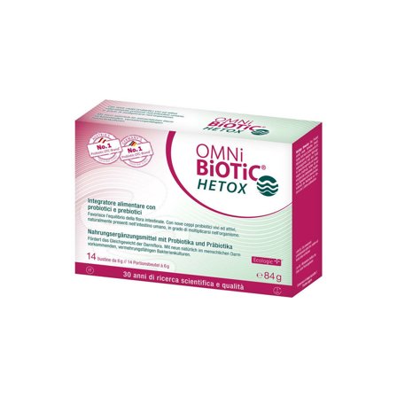 Omni Biotic Hetox 14 Bustine Da 6g