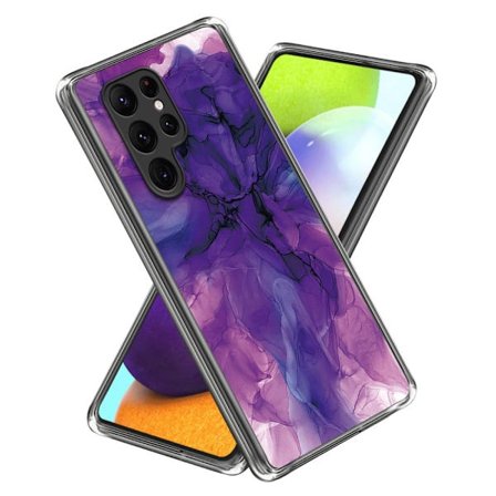 Marmordesign Samsung Galaxy S24 Ultra deksel - Style L