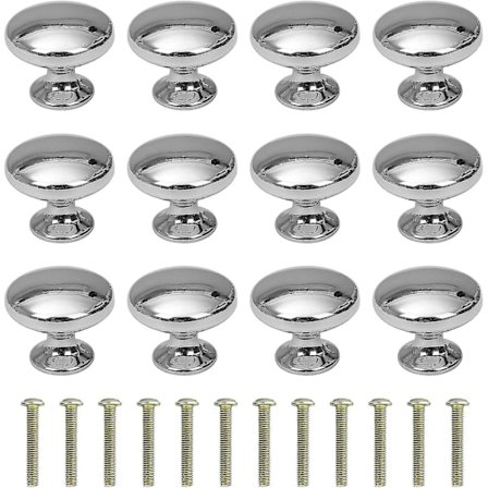 Skuffegreb Runde Skabsknapper 30mm Møbelgreb Med Legeringsskrue